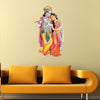 Radha Krishna wall sticker showcasing vibrant design, perfect for home decor and celebrating Hindu deities.