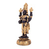 Handcrafted Lord Venkateswara statue made of resin, measuring 7L x 7.5W x 14H cm, symbolizing blessings and divine energy for home or altar decor.